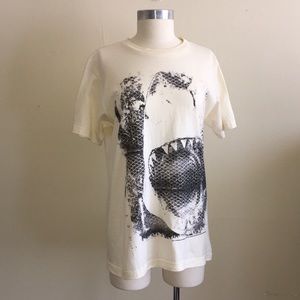 Jaws Graphic Tshirt Size Medium